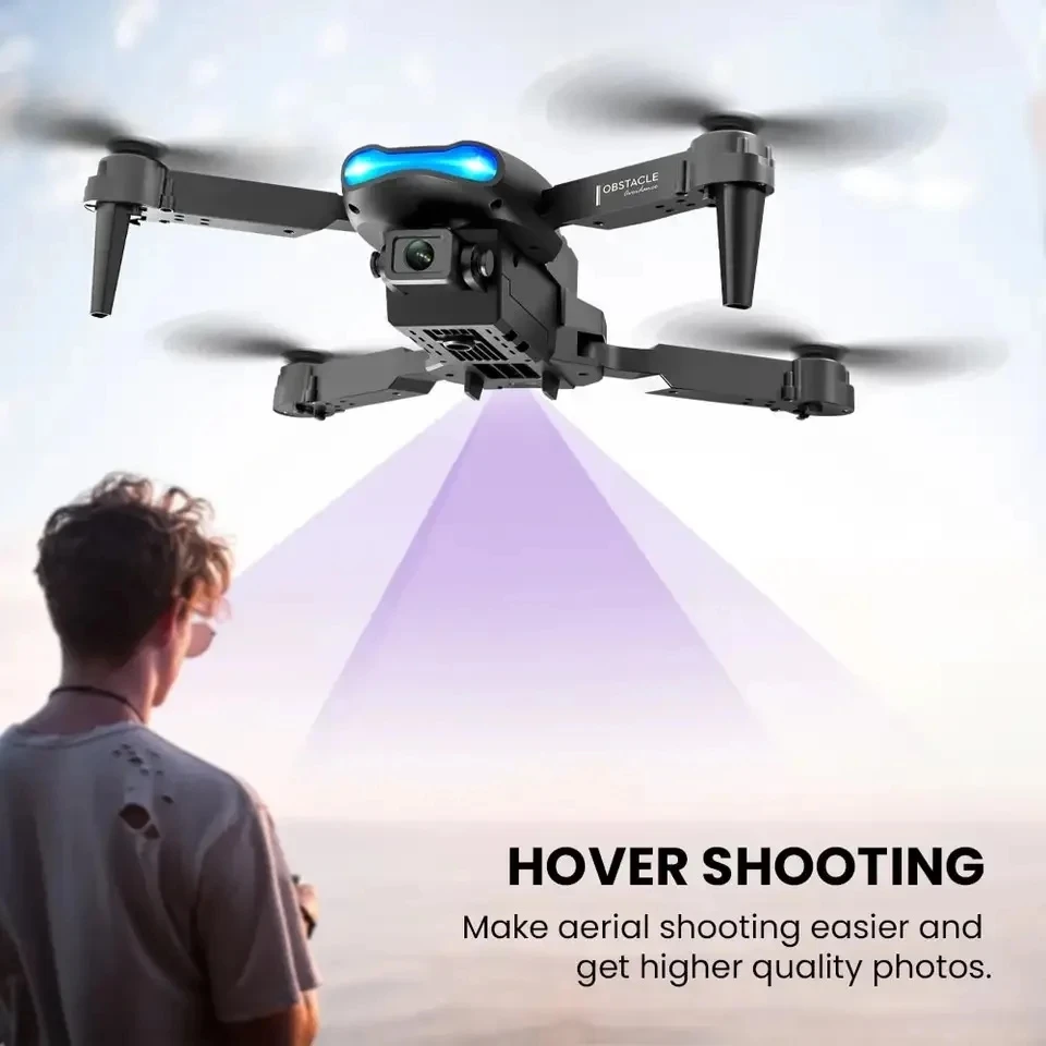 Professional Drone E99 HD 4k Camera Foldable Mini WIFI FPV RC Aerial Photography Quadcopter RC Helicopter Toy Gift