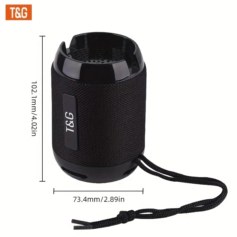TG129C Bluetooth speaker Portable Mini Wireless Speaker Small Outdoor Camping Driving Ultra Bass Speaker Stand Party essentials