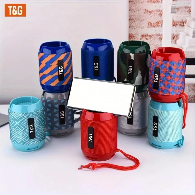 TG129C Bluetooth speaker Portable Mini Wireless Speaker Small Outdoor Camping Driving Ultra Bass Speaker Stand Party essentials
